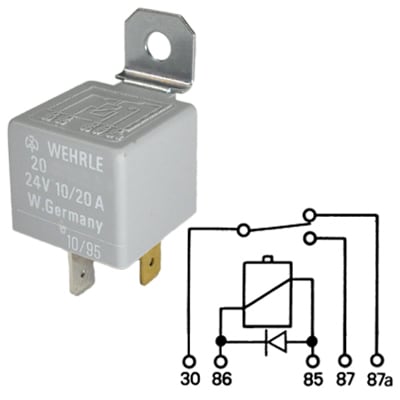 Bild von 24 V Wechsler mit Diode