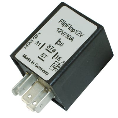 Bild von Schrittrelais positiv gesteuert 12-24 V 20/30 A