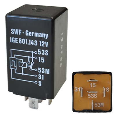 Bild von Wisch- Wasch- Intervallrelais 12V 