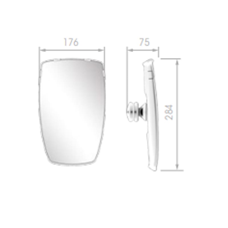 Bild von Hauptspiegel Mekra 284 x 176 mm