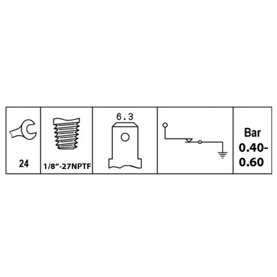 Bild von Motoröldruckschalter