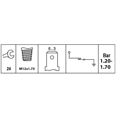 Bild von Motoröldruckschalter