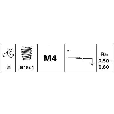 Bild von Motoröldruckschalter