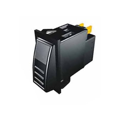 Bild von Kippschalter 44 x 22 mm rast. Ein-Ein