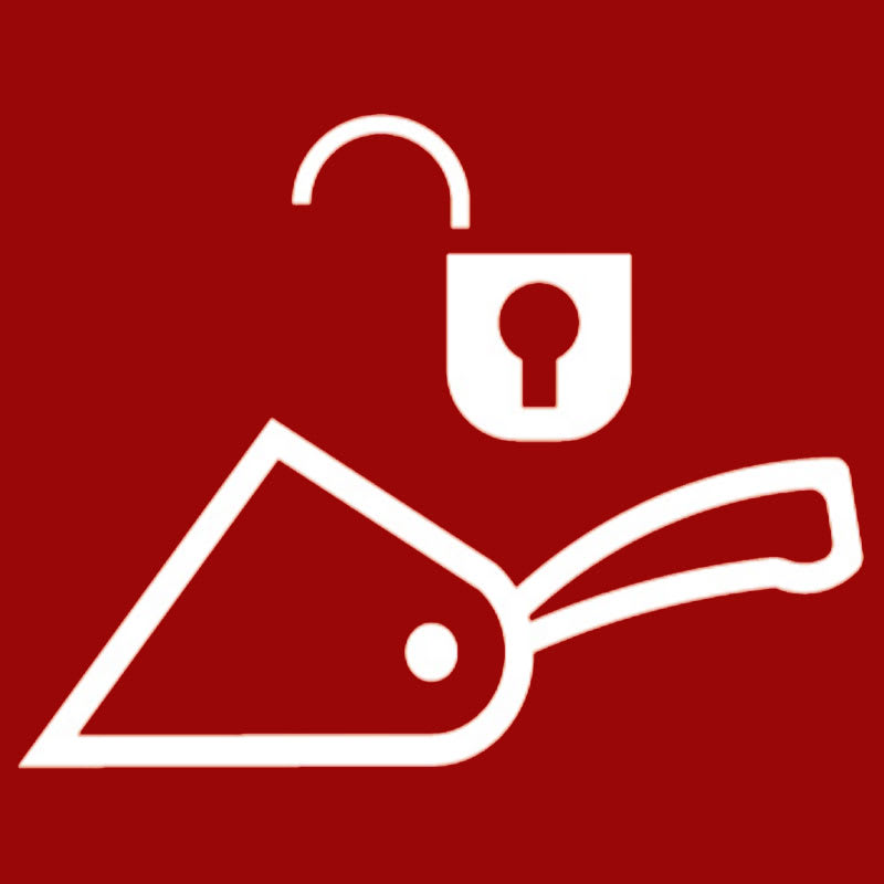 Bild von Symbol Schaufel verriegelt