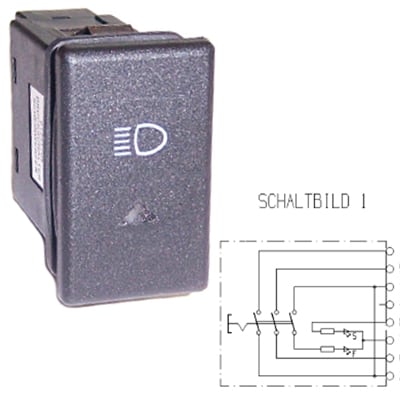 Bild von Pneutron Druckknopfschalter