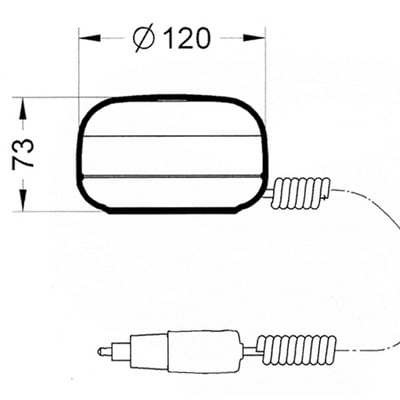 Bild von LED Blitzleuchte 12/24V