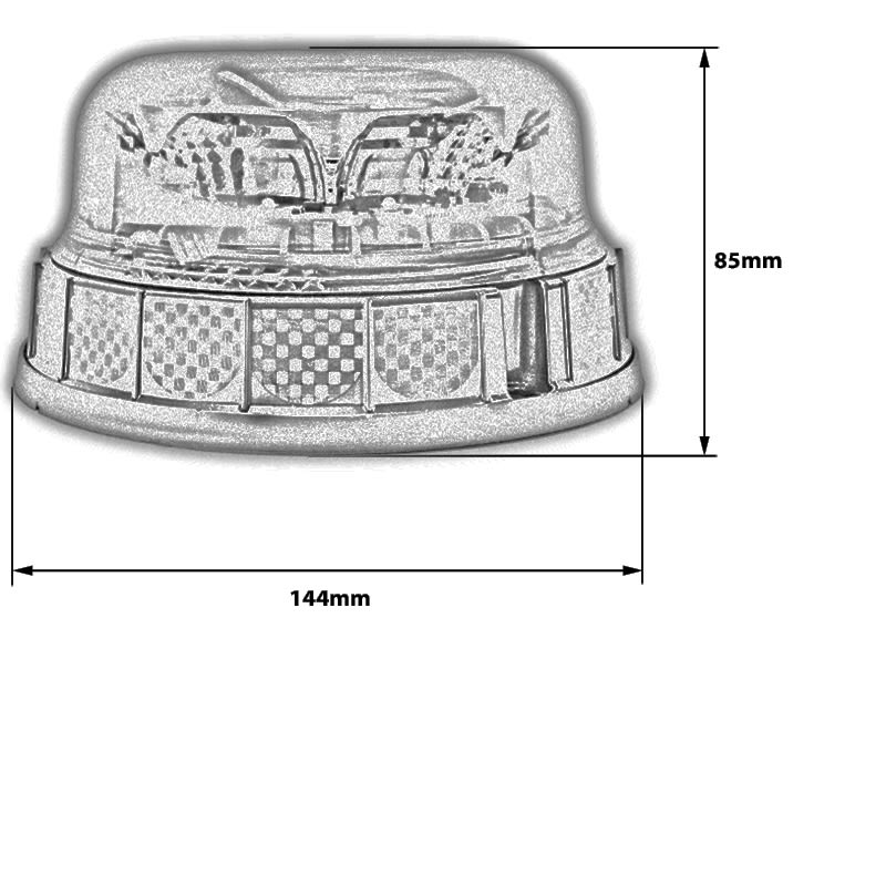 Bild von LED Dreh-Blitzleuchte 10 - 30 V