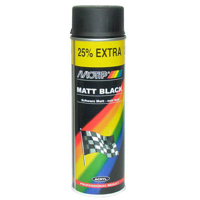 Bild von Felgenspray Schwarz matt