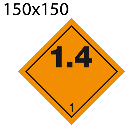 Bild von Gefahrgutetikette 150x150 