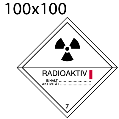 Bild von Gefahrgutetikette 100x100 