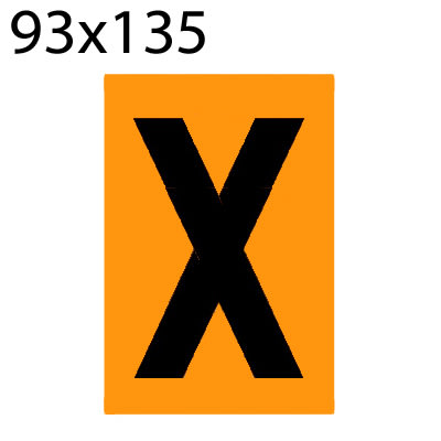 Bild von Einzelziffer X