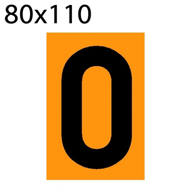 Bild von Einzelziffer 0