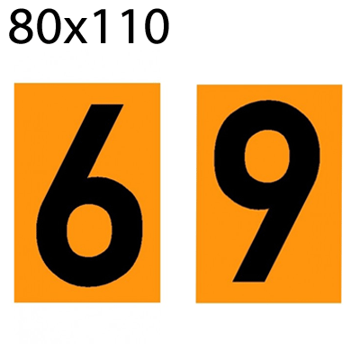 Bild von Einzelziffer 6 oder 9