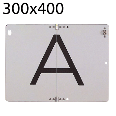 Bild von Warntafel A, vertikal klappbar