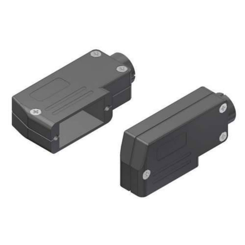 Bild von D-Sub Plastikhaube 90°