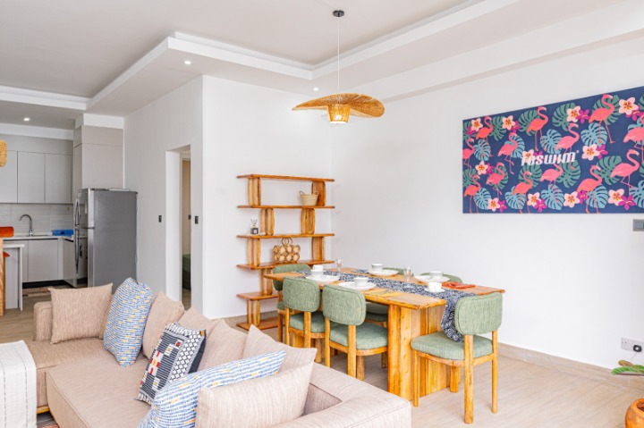 Furnished 3-Bedroom Apartment  for Rent