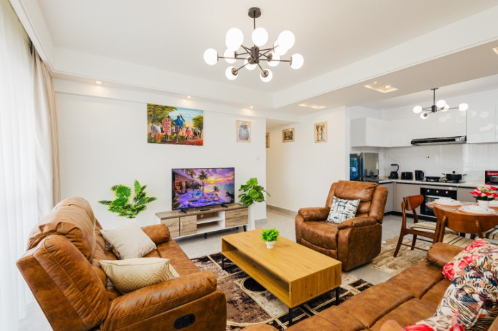 Furnished 3-Bedroom Apartment  for Rent