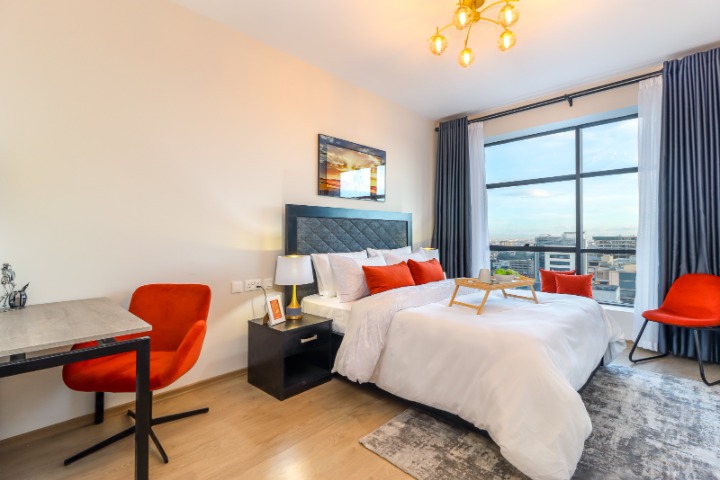 Luxury 1-Bedroom Furnished Apartment in Westlands for  Rent