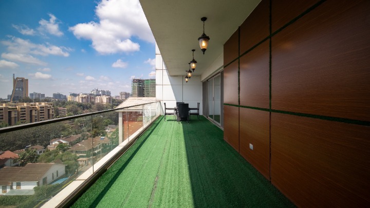 Furnished 3-Bedroom Apartment plus DSQ for Rent – Kileleshwa