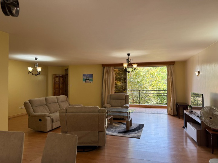 Westlands – Fully Furnished 3 Bedroom Apartment + DSQ for Rent