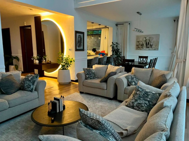 4 Bedroom Furnished House for Rent – Kitisuru
