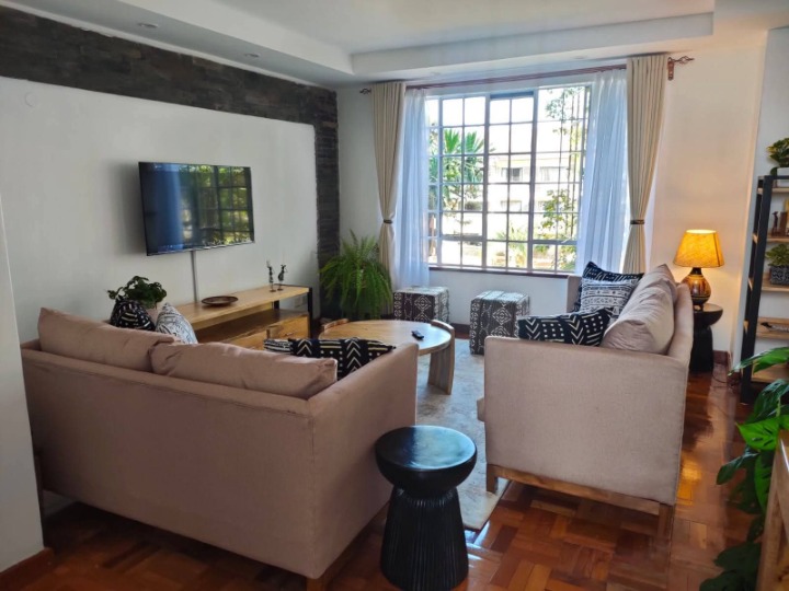 FURNISHED 2-BEDROOM DUPLEX FOR RENT – WESTLANDS