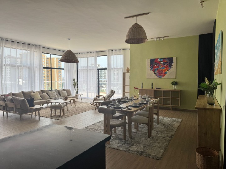 TO LET – Furnished 3-Bedroom Penthouse + DSQ in Lavington