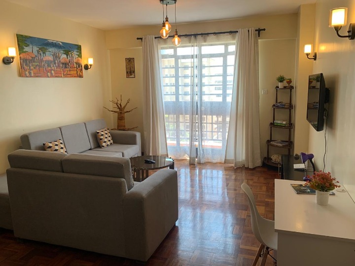 FURNISHED 1-BEDROOM APARTMENT TO LET - WESTLANDS