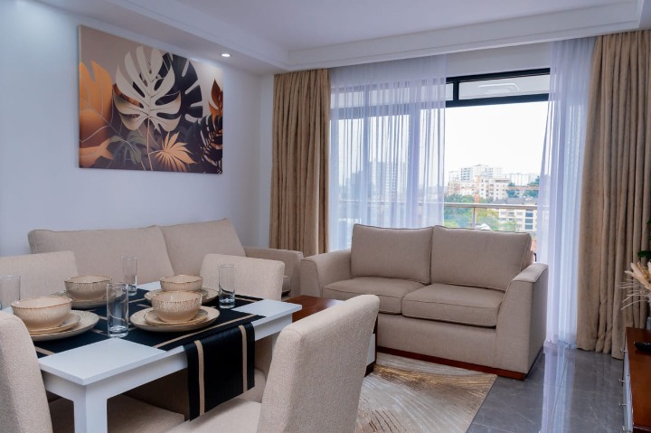 1 BEDROOM FURNISHED APARTRMENT TO LET – KILELESHWA