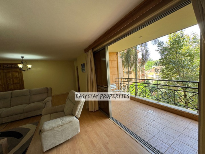 WESTLANDS – FURNISHED 3 BEDROOM APARTMENT + DSQ FOR RENT