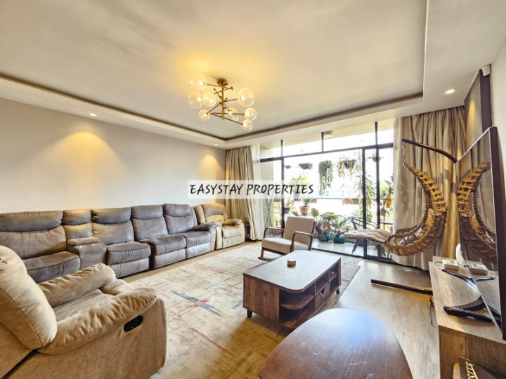 3-BEDROOM FURNISHED APARTMENT TO LET – WESTLANDS