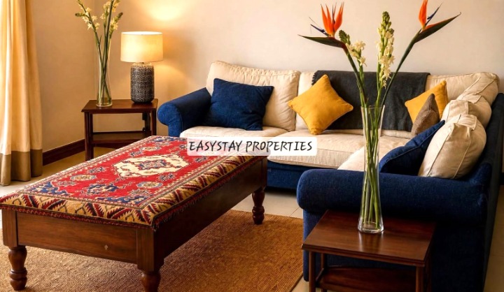 3-BEDROOM FURNISHED APARTMENT FOR RENT – LOWER KABETE
