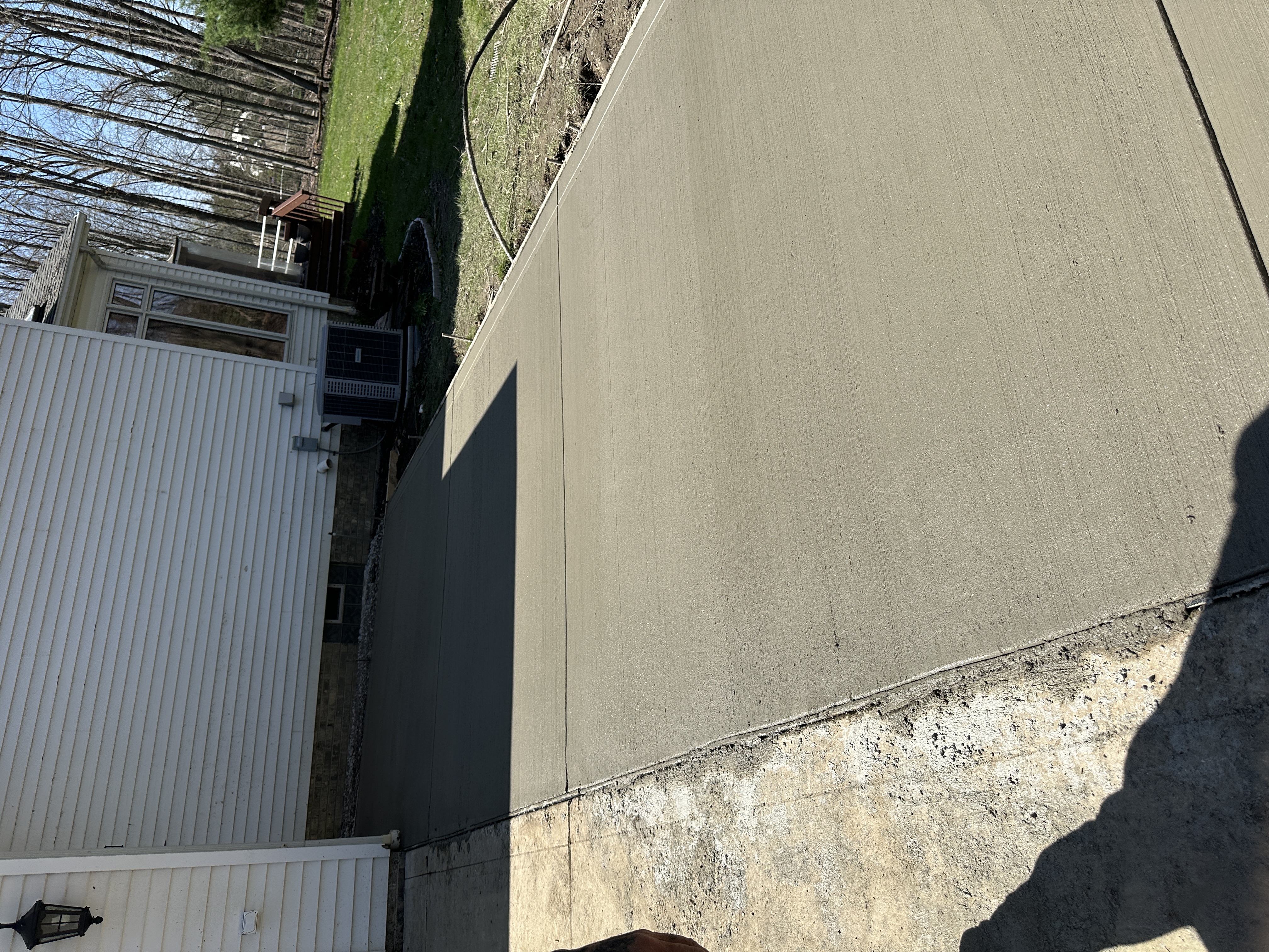 Concrete patio installation in Solon, OH