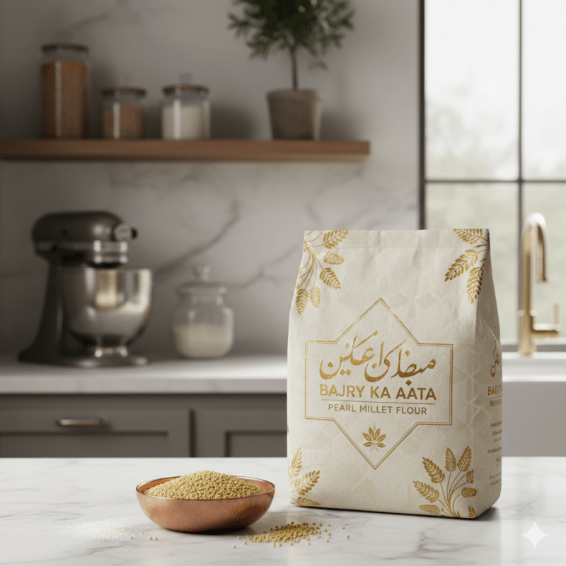 Organic Bajra Atta | High-Fiber Millet Flour view 2