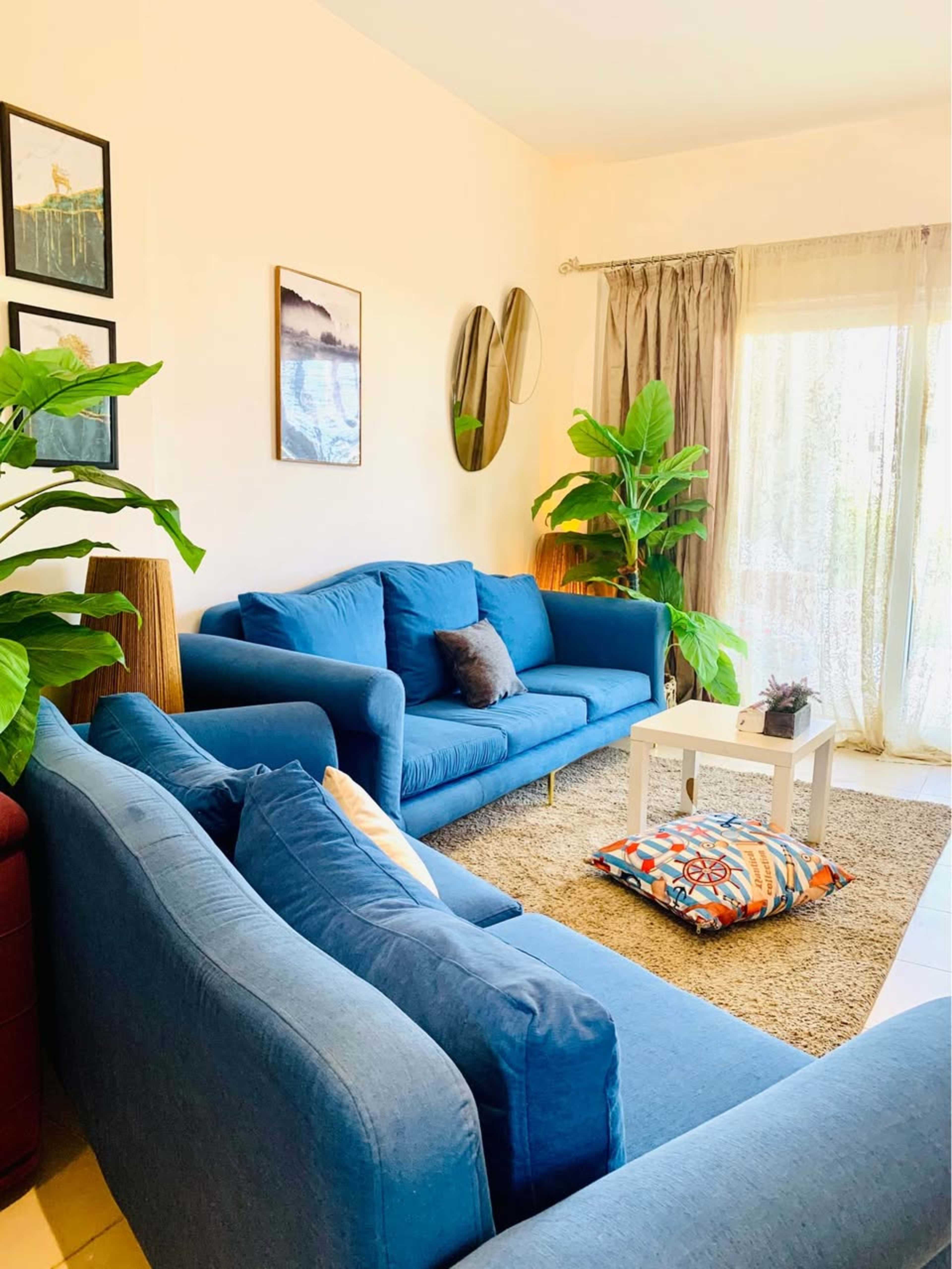 Ground floor chalet with garden for rent in Amwaj 2