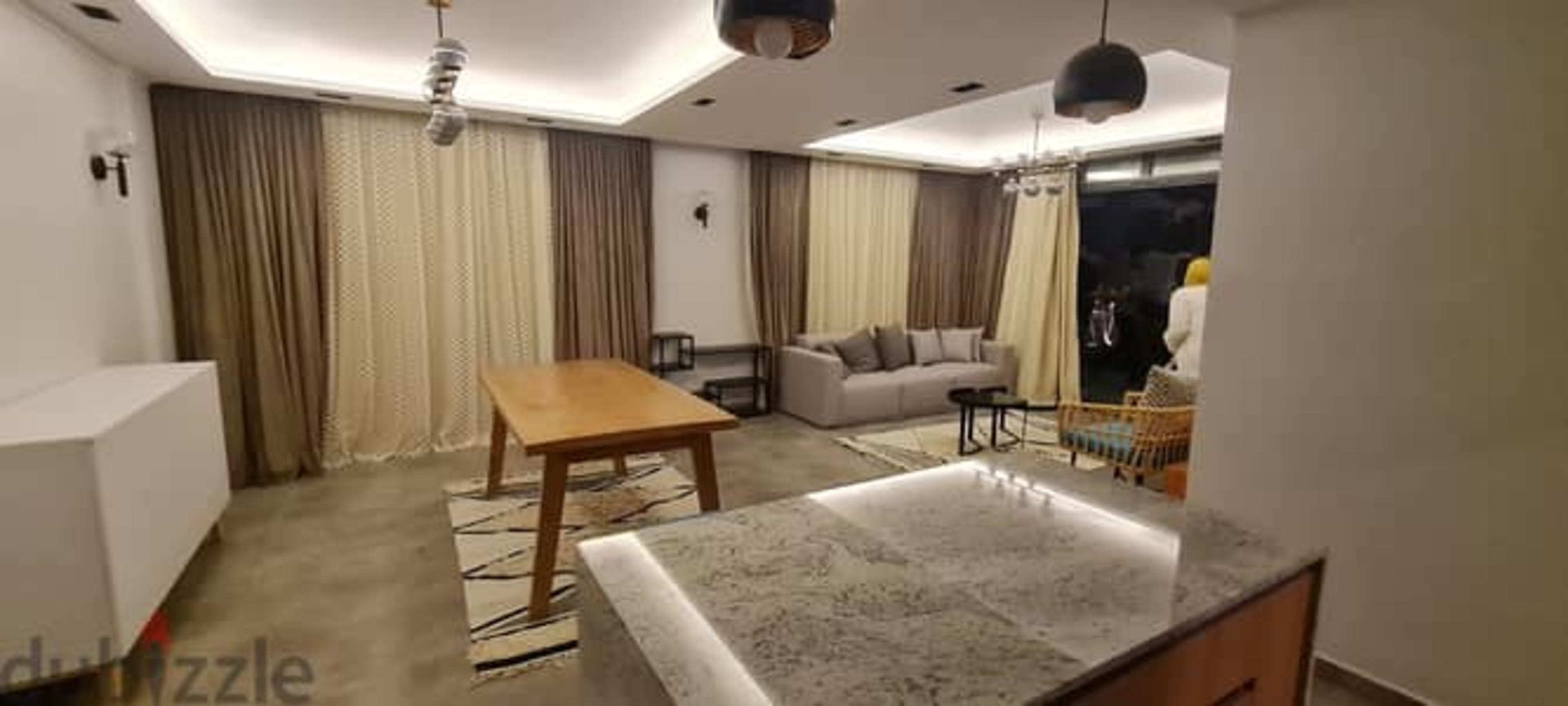 115 m2 Ground floor + garden Azad AUC - شقة بفروشة بكومباوند ازاد 2