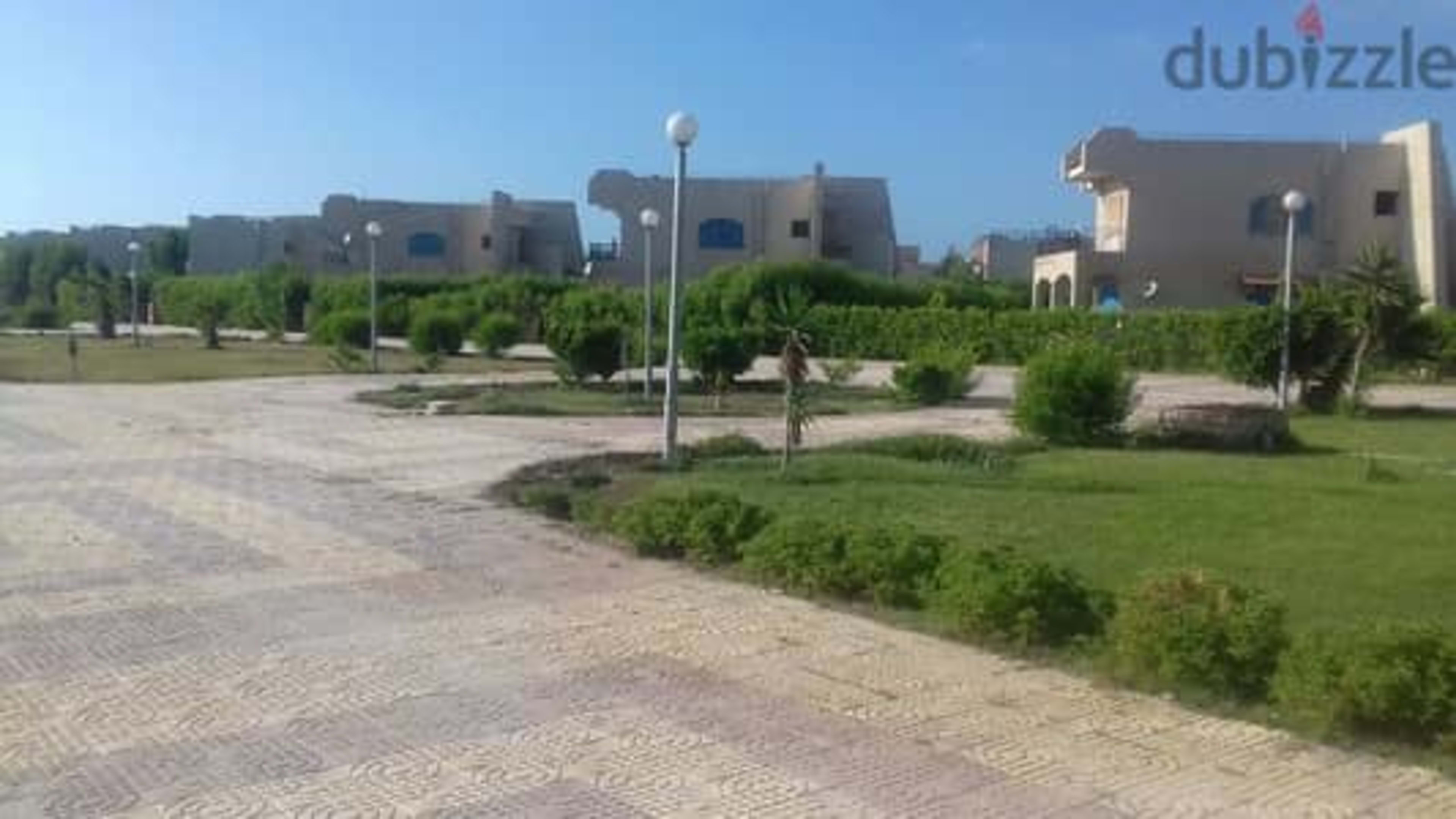 للايجار بساحل قرية ش الفيروز ك38 به شاطي وبسين شاليه مكيف صغير بحديقه 3
