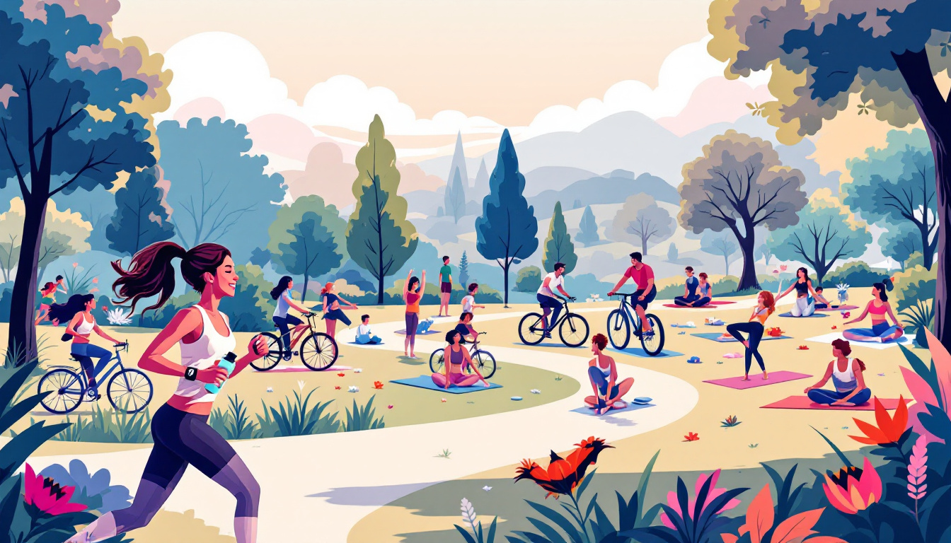 Health Wearables Illustration
