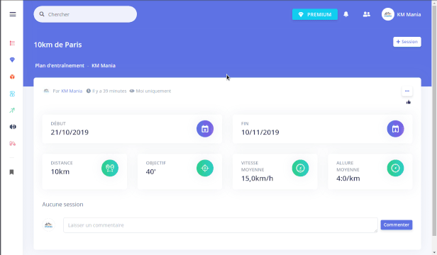 Session Code Entrainement , Réviser le code – MOGO
