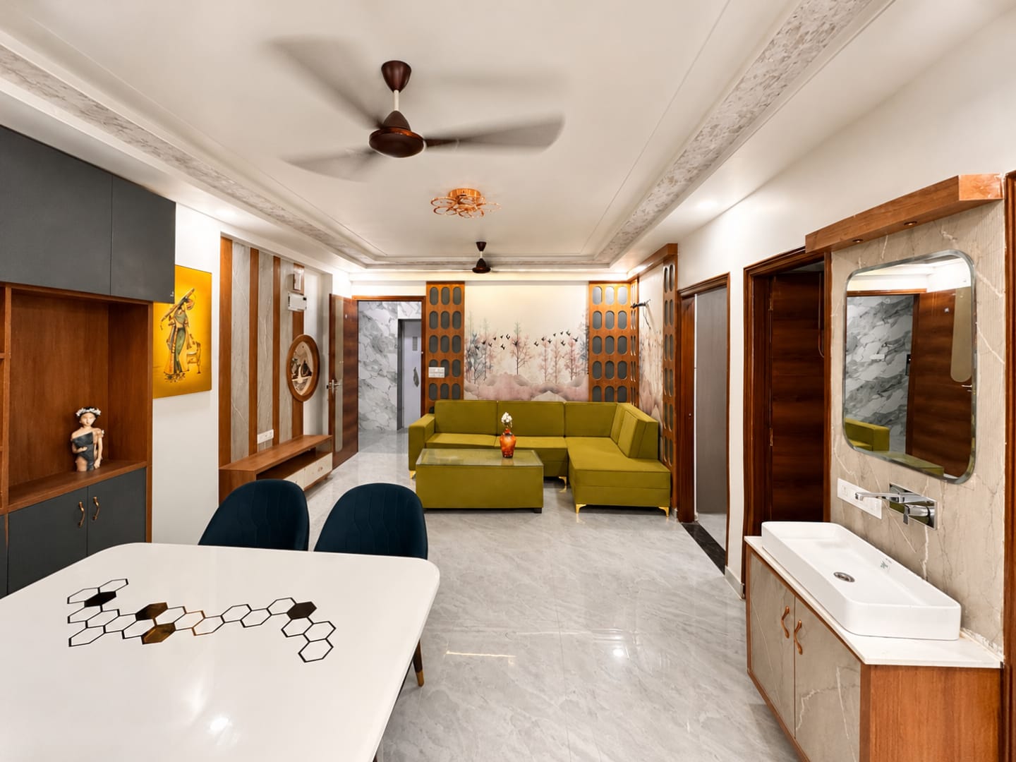 3BHK Fully Furnished Flat Near Teolar Unbounded School | Just 100m | ā¹20K