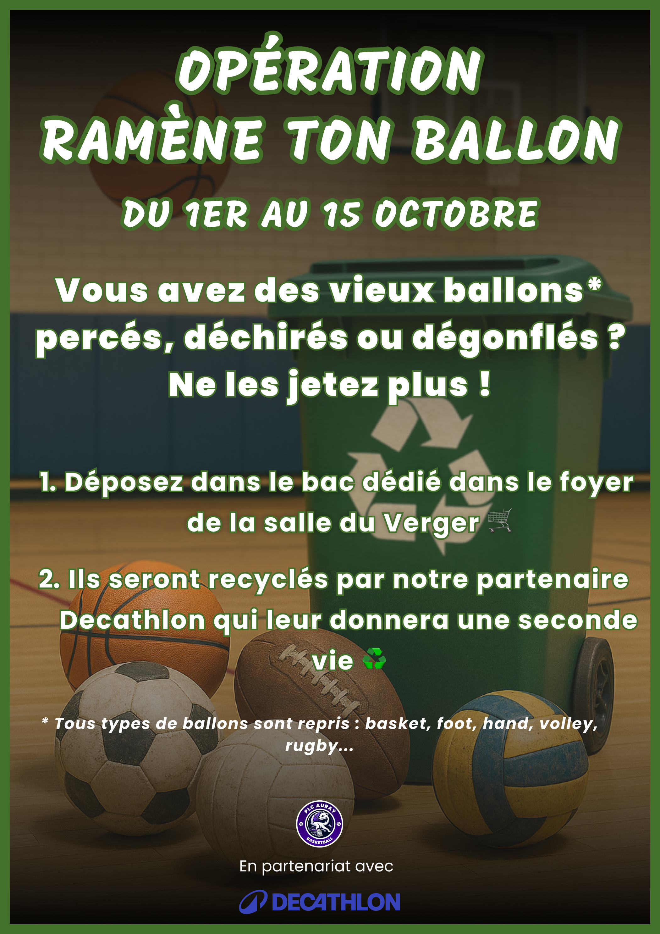Opération « Ramène ton ballon »