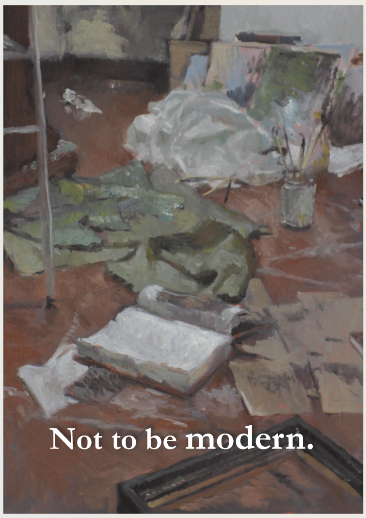 Not to be Modern