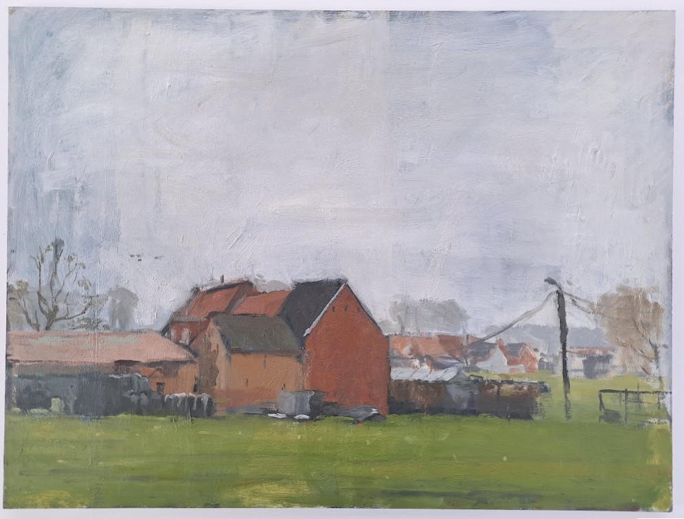 Flemish Landscape; Farm