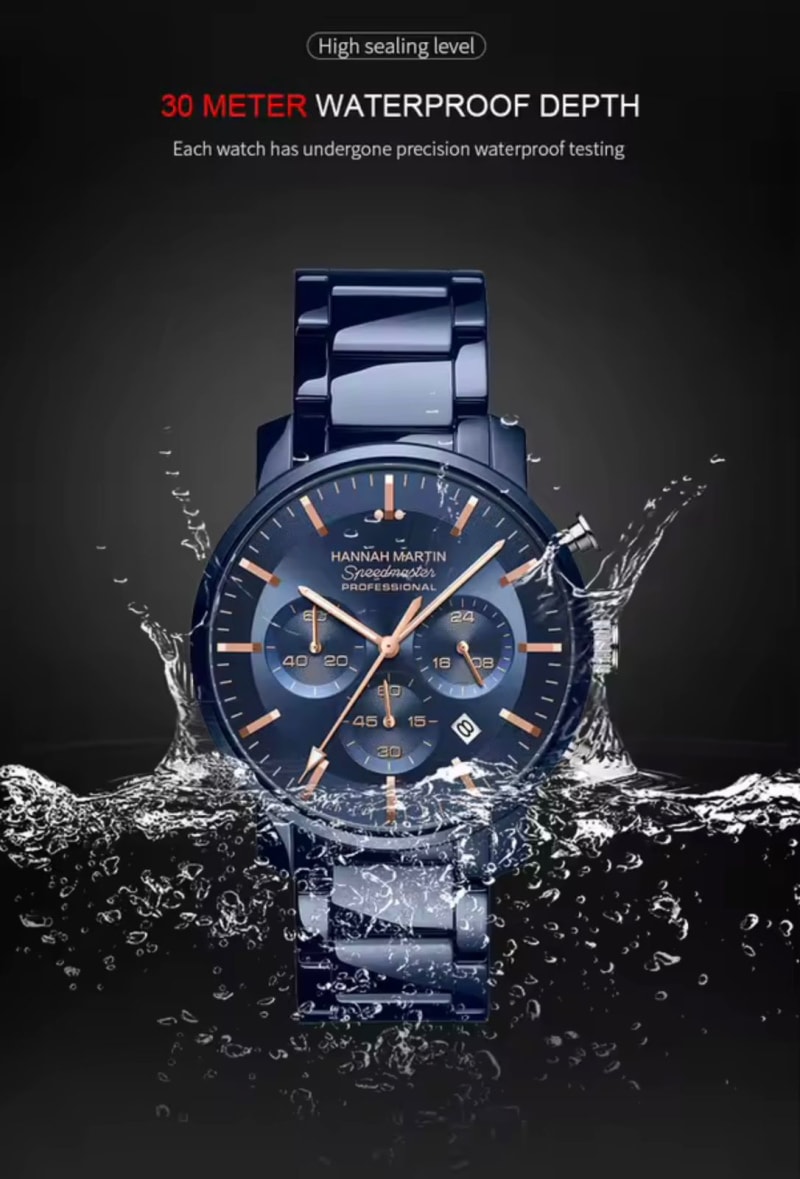 HANNAH MARTIN 113 Chronograph Stainless Steel Gents Watch Men's Watches in Kenya