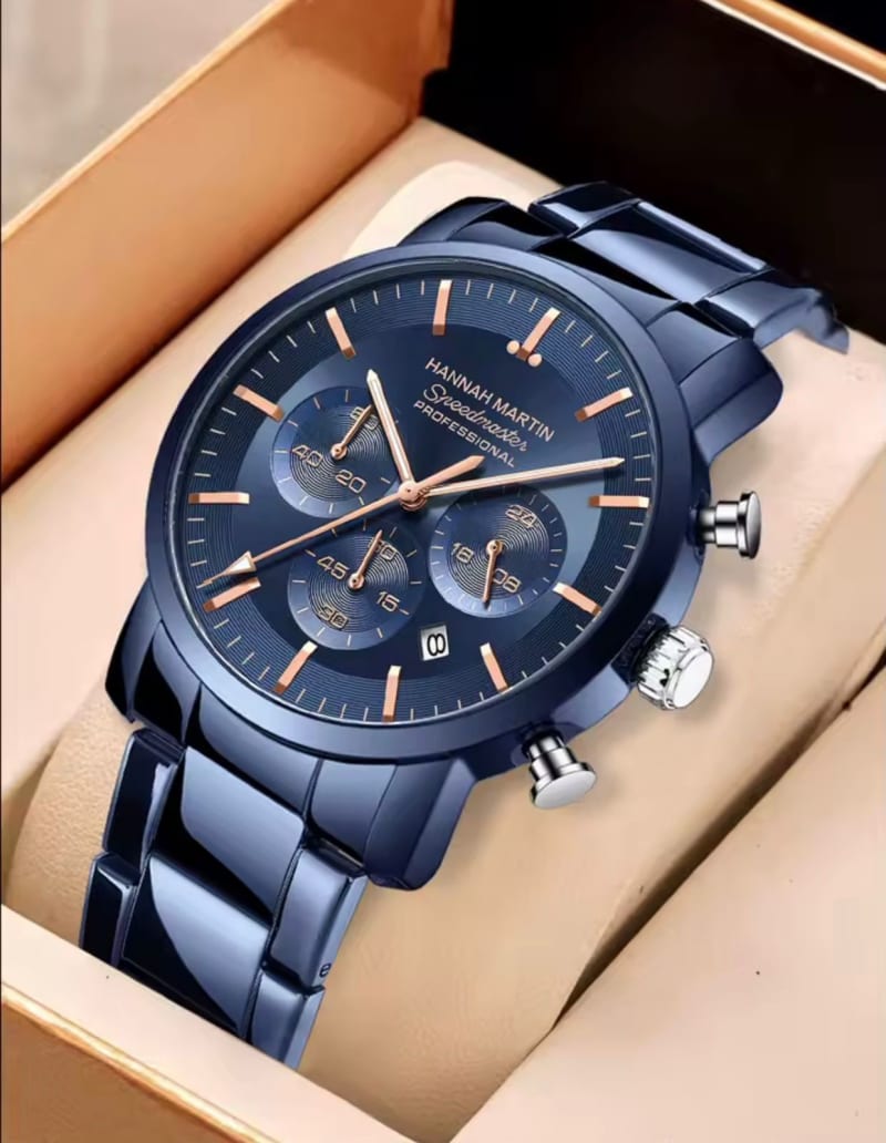 HANNAH MARTIN 113 Chronograph Stainless Steel Gents Watch Men's Watches in Kenya