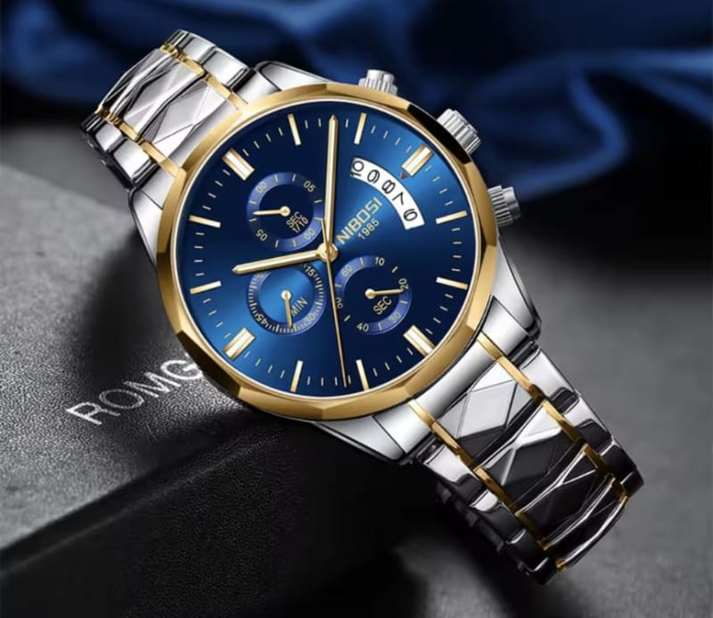 NIBOSI 2655 Chronograph Stainless Steel Gents Watch Men's Watches in Kenya