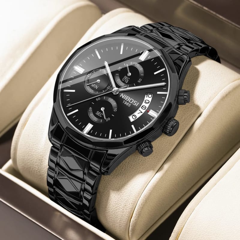 NIBOSI 2655 Chronograph Stainless Steel Gents Watch Men's Watches in Kenya