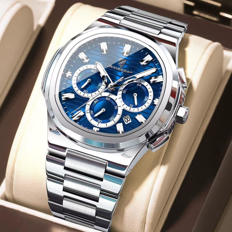 POEDAGAR 834 Stainless Steel Gents Watch Men's Watches in Kenya