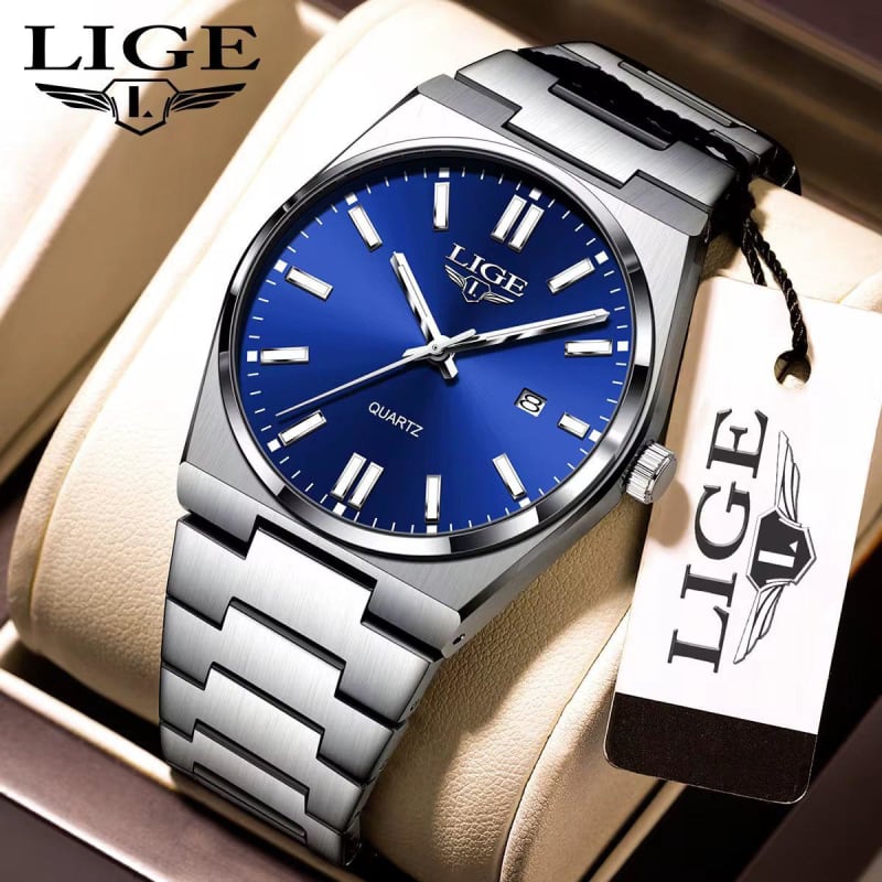 LIGE Quartz Stainless Steel Gents Watch Men's Watches in Kenya